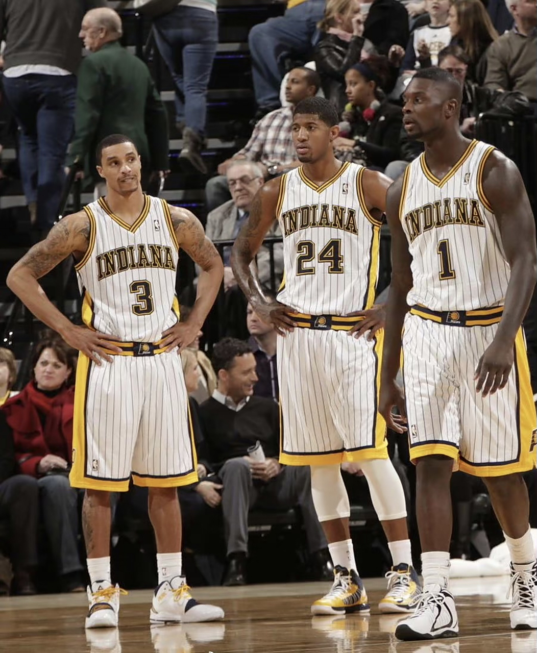 湖人绝地反击步行者，乔治·希尔打破历史纪录